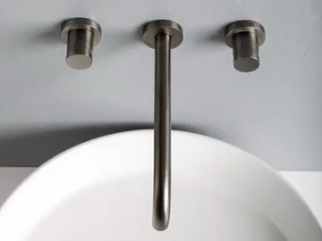 X-CHANGE - 3 hole wall-mounted washbasin tap by Rubinetterie Treemme - view 2